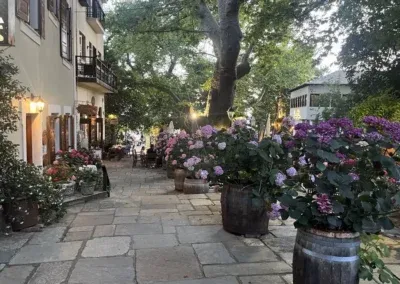 Ξενοδοχείο Φιλοξένια-Πορταριά-Πήλιο. Η Πλατεία.